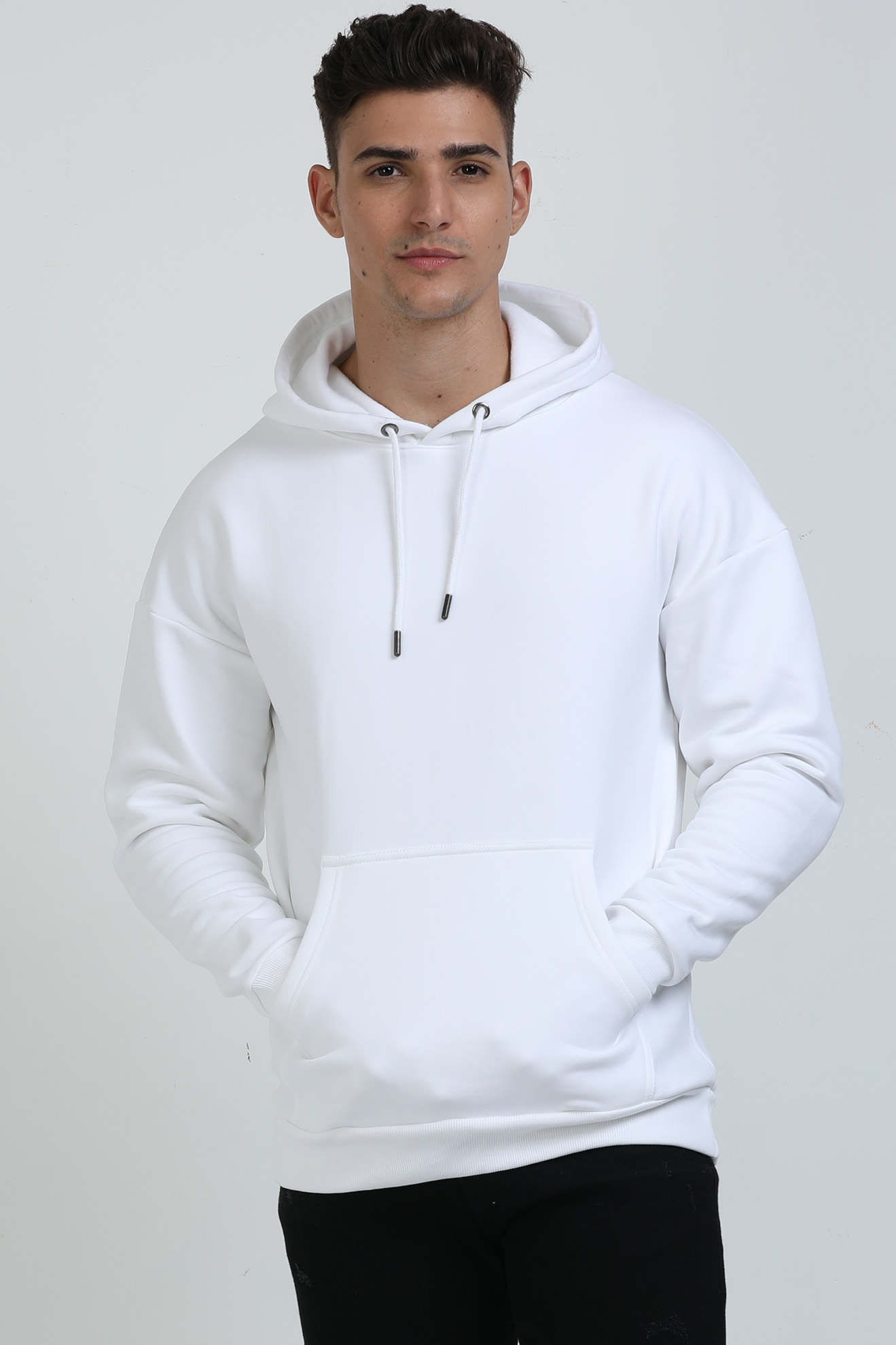 McLaren P1 GTR White Oversized Hooded Sweatshirt
