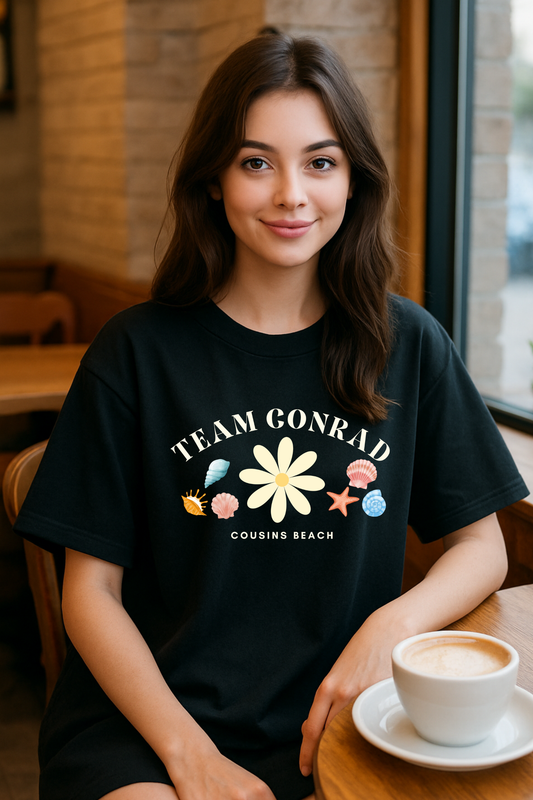 Team Conrad (The Summer I Turned Pretty)Oversized T-Shirt
