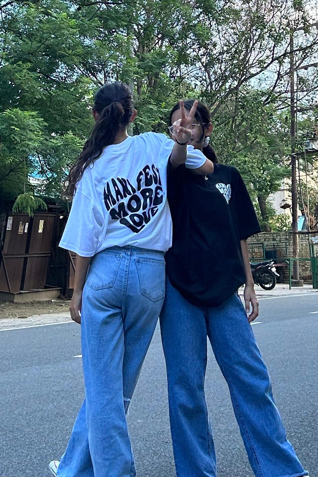 Pack Manifest More Love (Both Side Printed) Black White