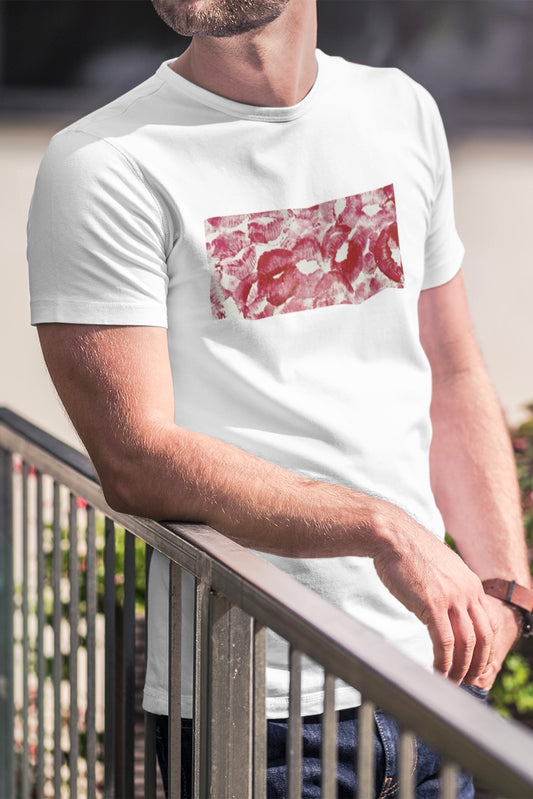 Kisses Printed Regular Fit T-shirt
