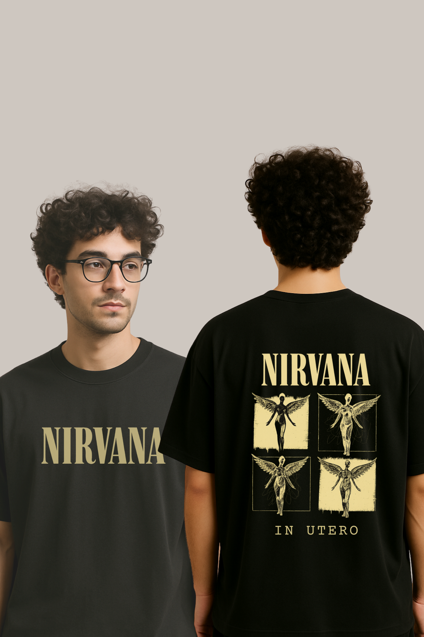 Nirvana Unisex Oversized T-Shirt