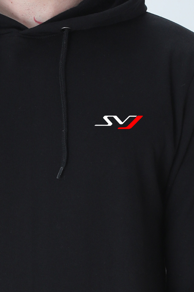 SVJ Lamborghini Black Hooded Sweatshirt