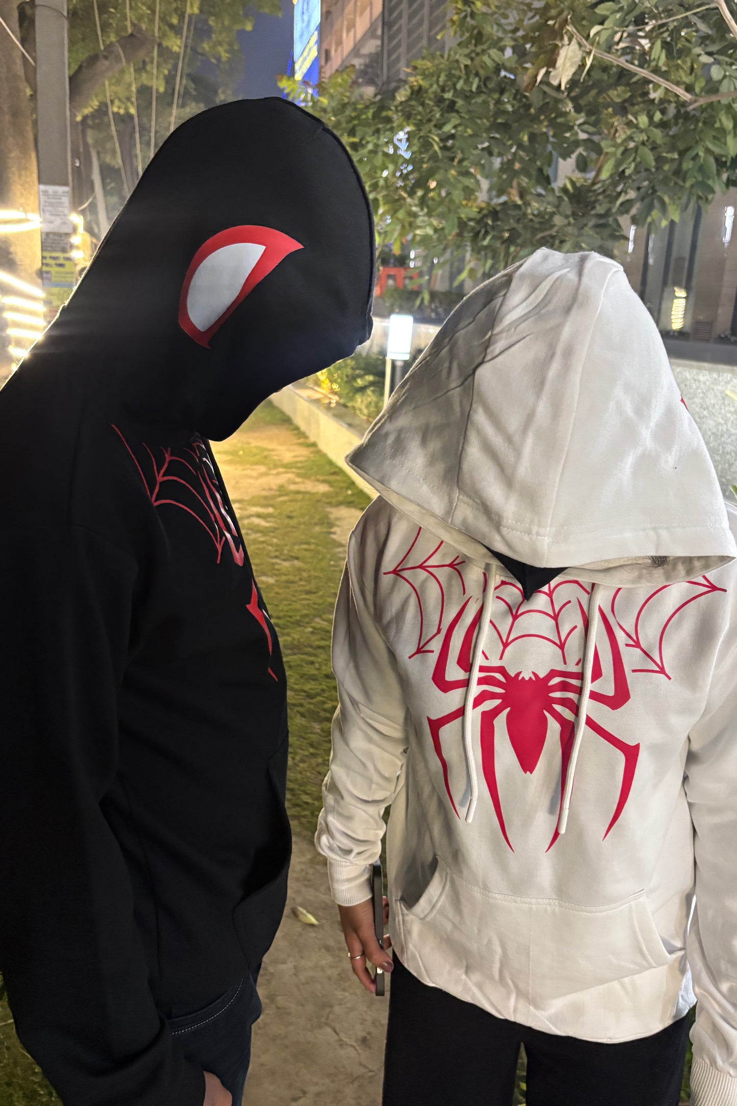 Spider Man Couple Matching Hoodies