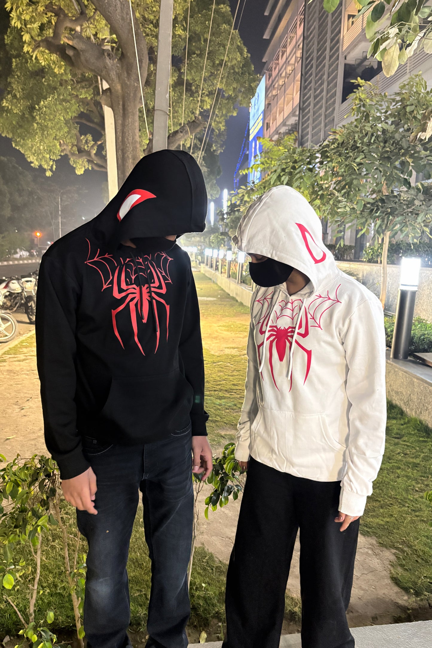 Spider Man Couple Matching Hoodies