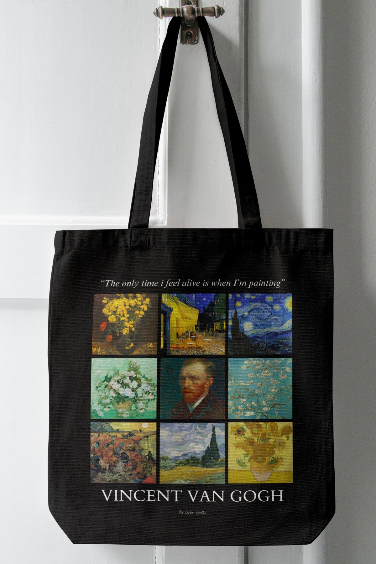 everyone Vincent TOTE BAG NATURALxBLACK