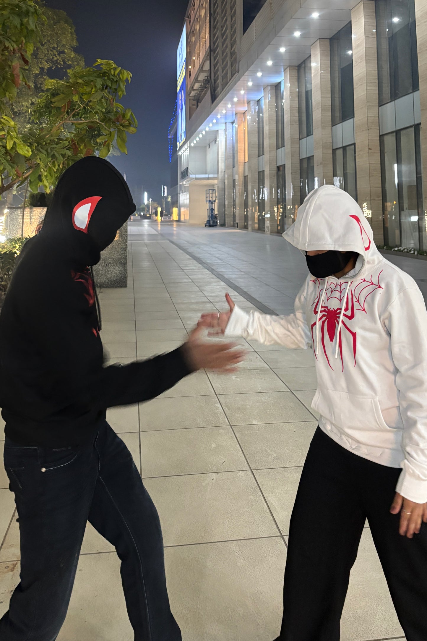 Spider Man Couple Matching Hoodies