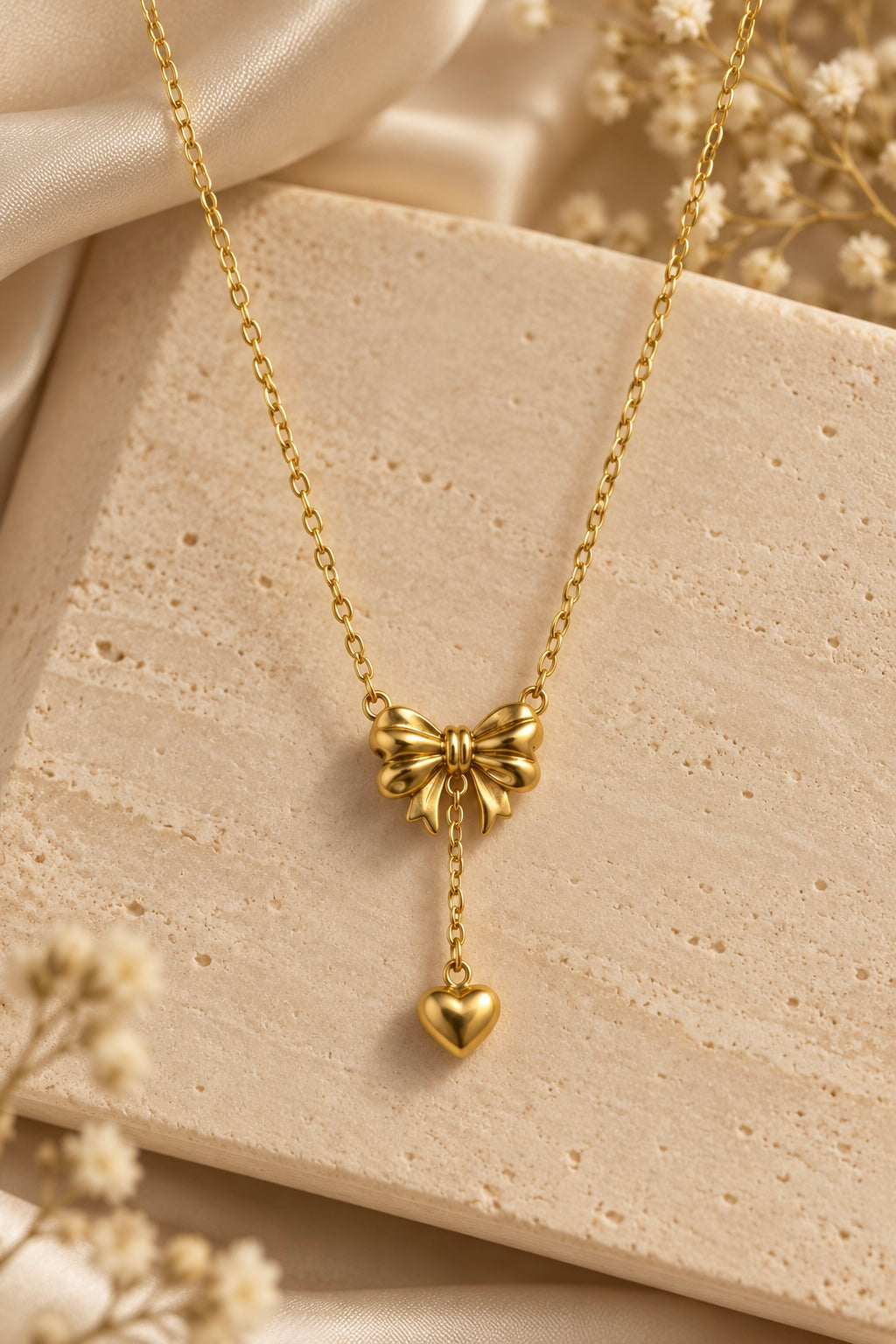 Bow of Love Pendant (Anti Tarnish)