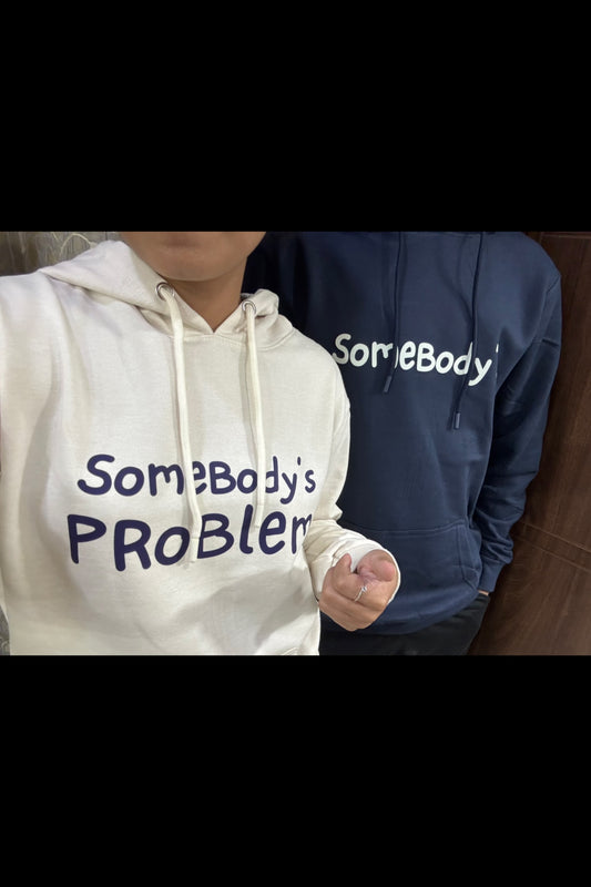 Pack of 2: Somebody Somebody’s Problem Matching Printed Hoodies