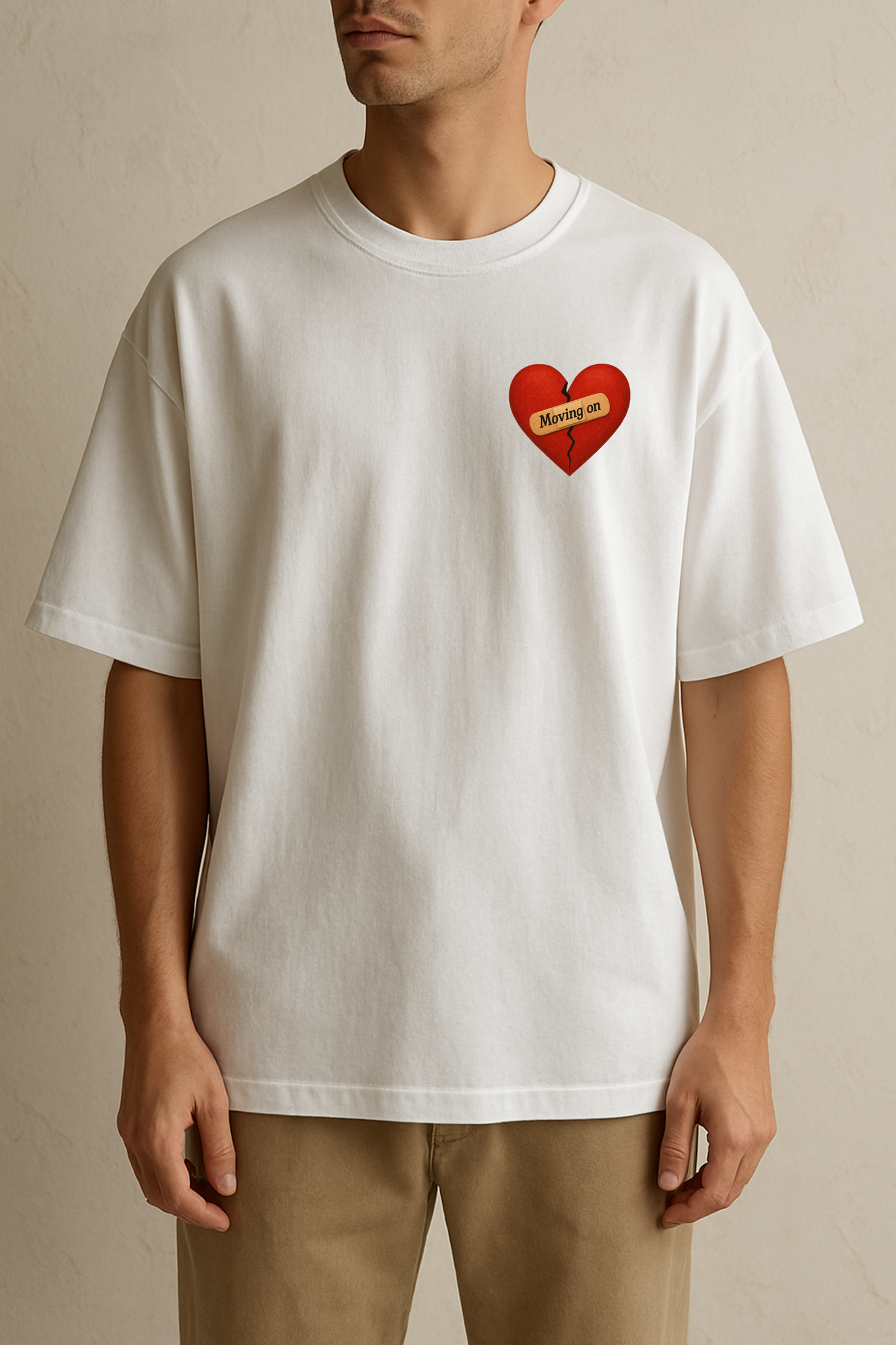 Moving On Unisex Oversized Classic T-Shirt