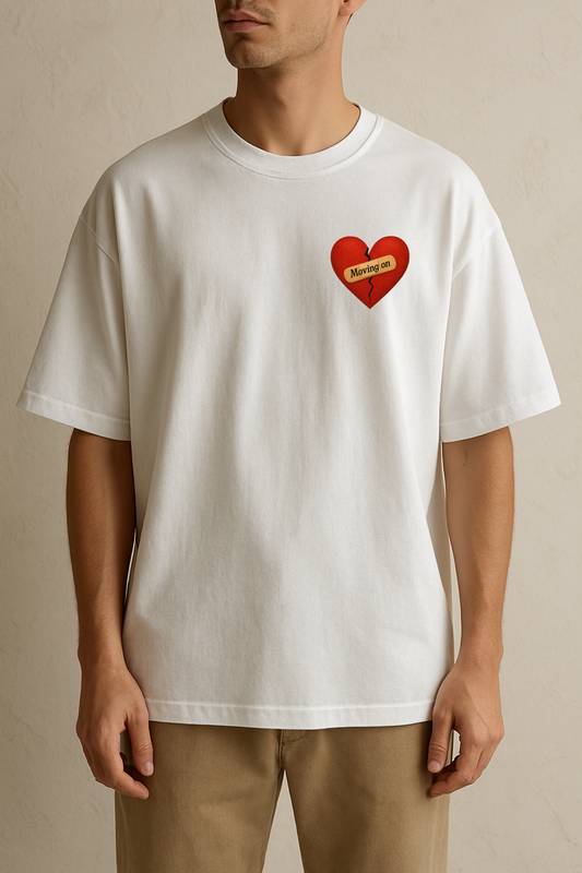 Moving On Unisex Oversized Classic T-Shirt