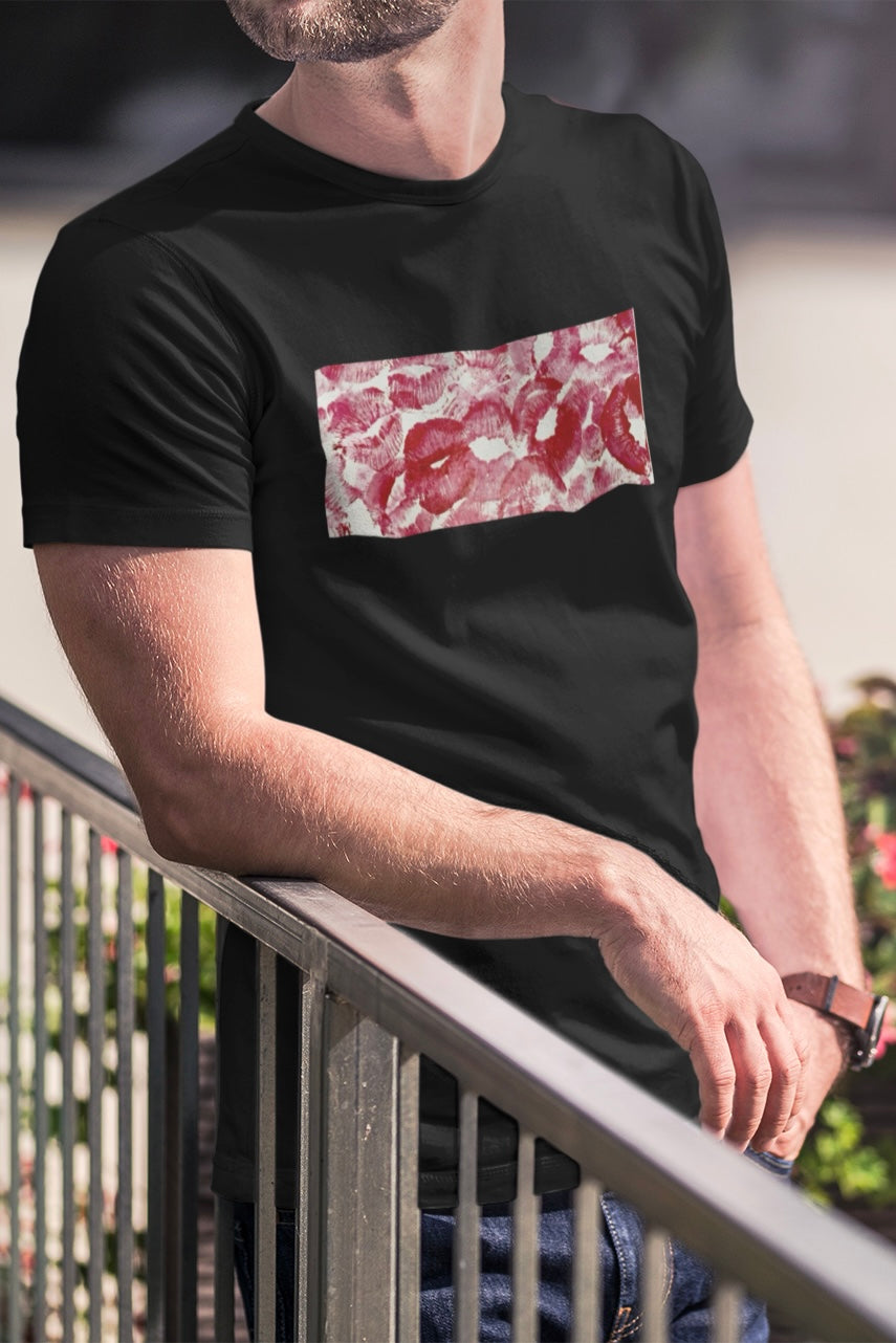Kisses Printed Regular Fit T-shirt