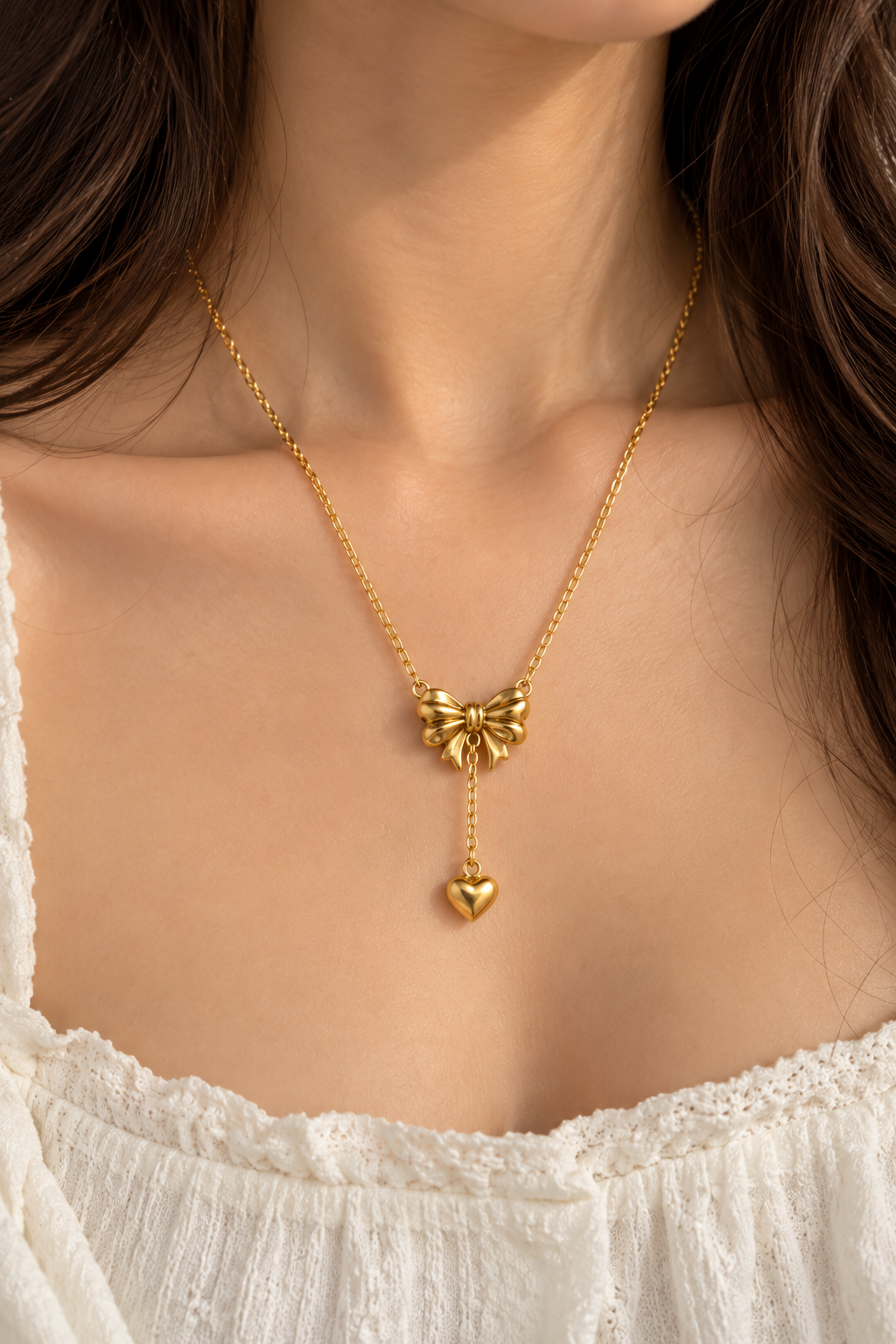 Bow of Love Pendant (Anti Tarnish)