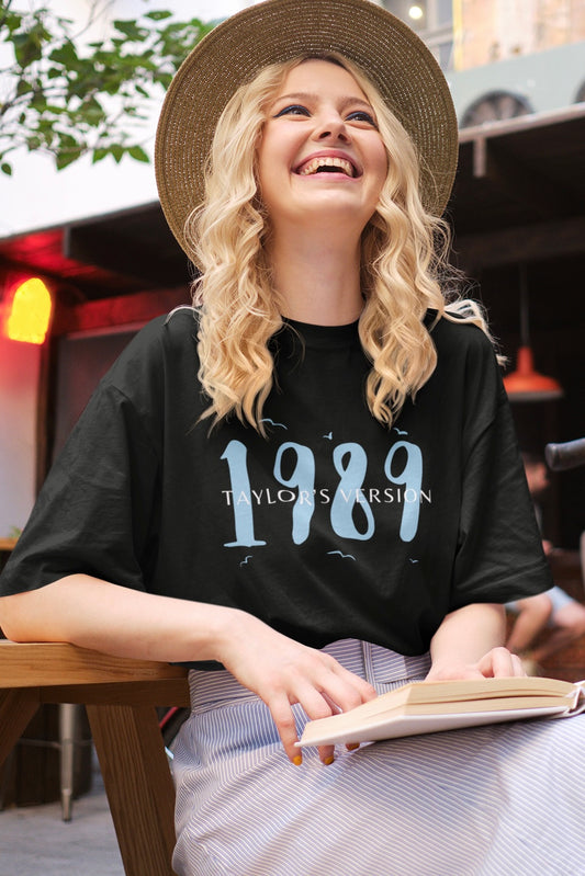 1989 ERAS Tour Taylor Swift Unisex Premium Oversized T-shirt