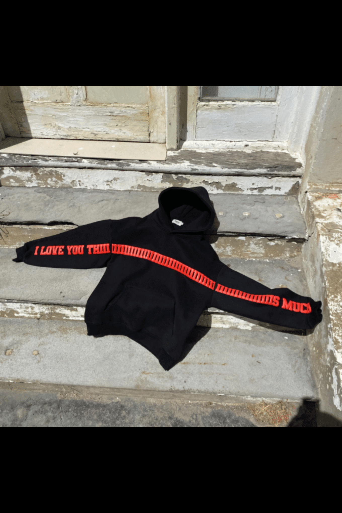 I Love You This Much Aesthetic Hoodie