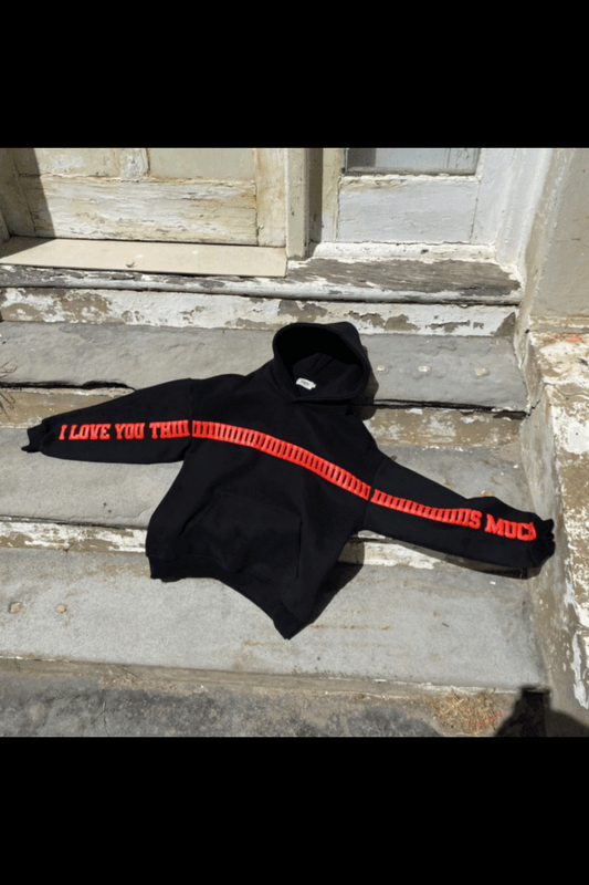 I Love You This Much Aesthetic Hoodie