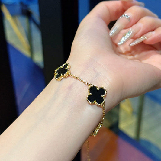 Anti-Tarnish Clover Bracelet