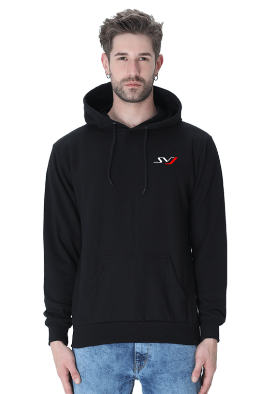 SVJ Lamborghini Black Hooded Sweatshirt