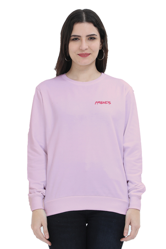 Friends Embroidered Sweatshirt